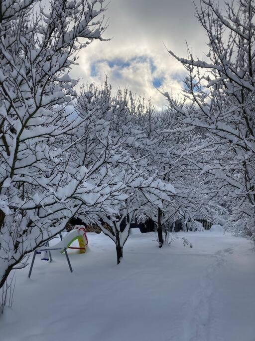 Utulna Chaloupka Na Valassku Valašská Bystřice Exteriör bild